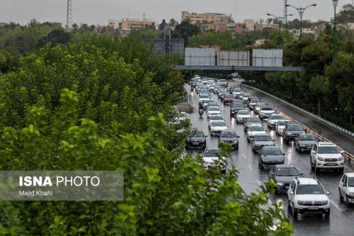 ترافیک سنگین در محورهای شمالی کشور