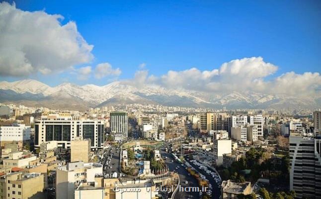 هوای تهران در وضعیت قابل قبول