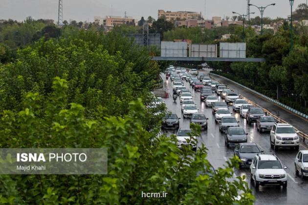 ترافیک سنگین در محورهای شمالی کشور